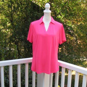 Lady Hagen Essentials short sleeve top shirt blouse XL pullover luxury style